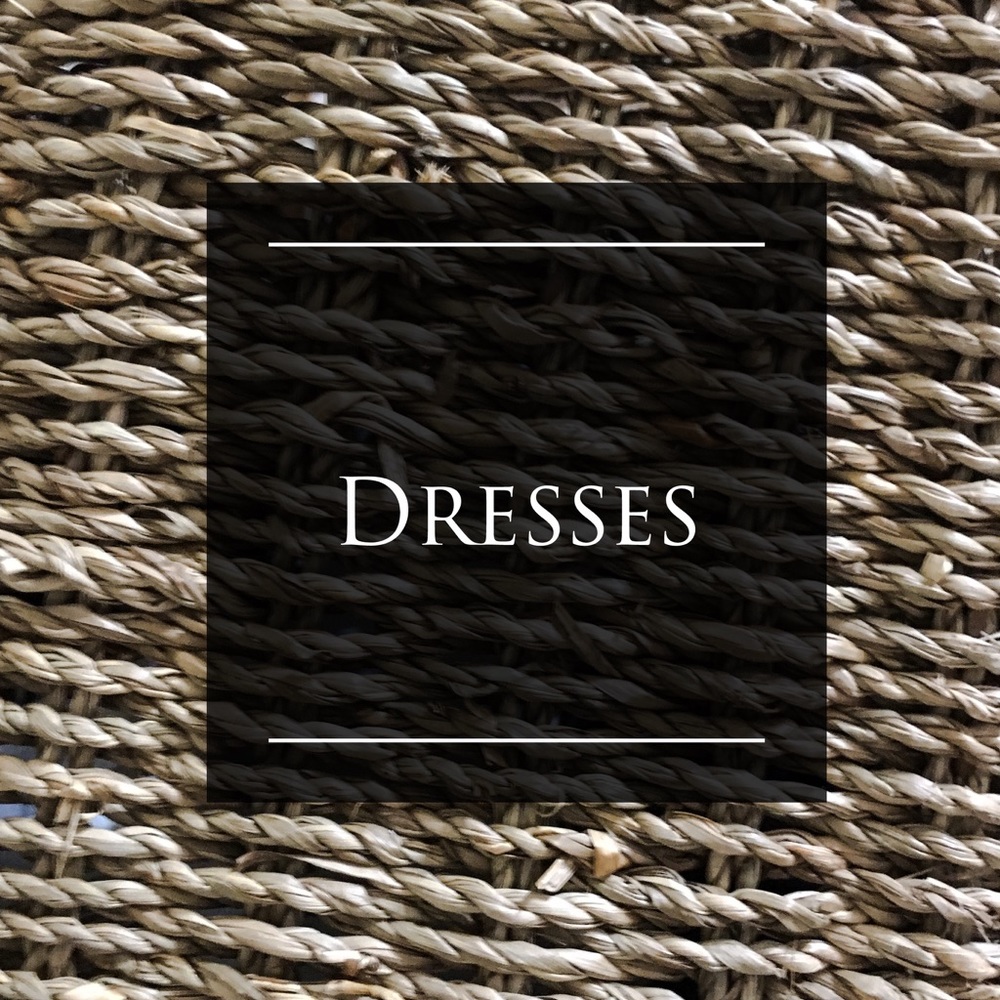 Dresses below